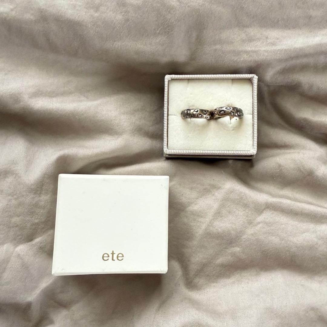 ete メンズ フープピアス silver925 ブランド メンズ 両耳用 ピアス メンズ リング ゴールド ブランド シンプル フープ シルバー