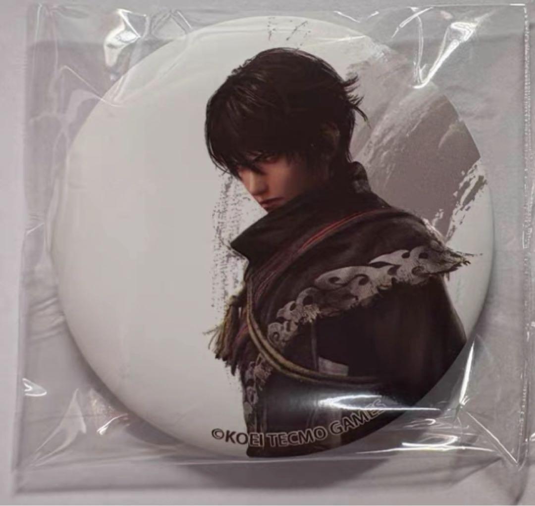 真・三國無双ORIGINS 上海のkt店舗購入 缶バッジ 無名 紫鸞 主人公