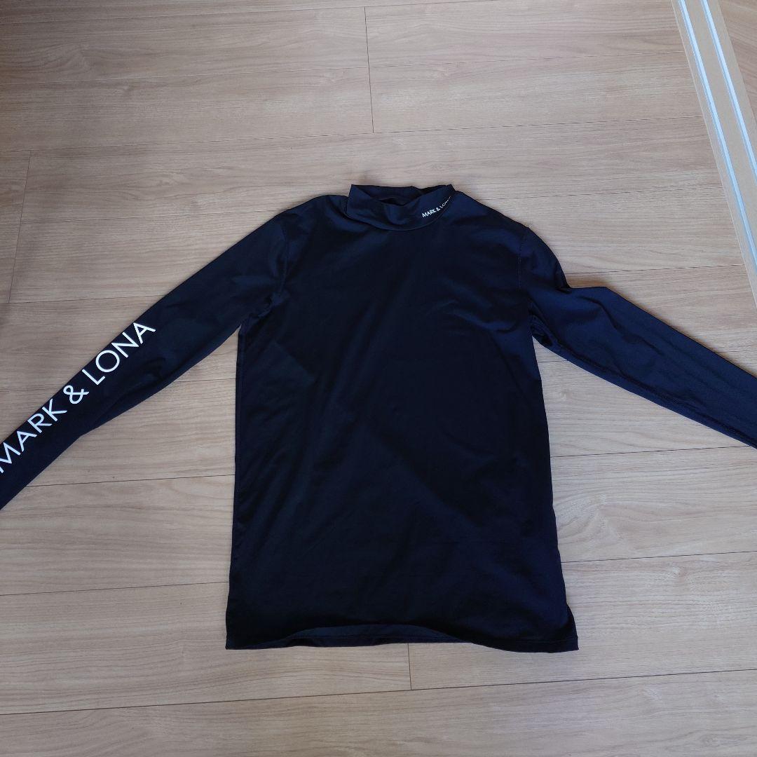 MARK & LONA ブラック長袖アンダーウェア MARK & LONA ブラック長袖アンダーウェア MARK & LONA ブラック長袖
