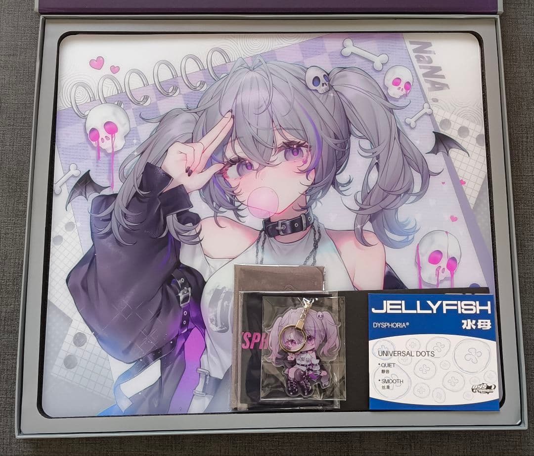 も*様 DYSPHORIA NaNA ガラスマウスパッド DYSPHORIA NaNA ガラスマウスパッド