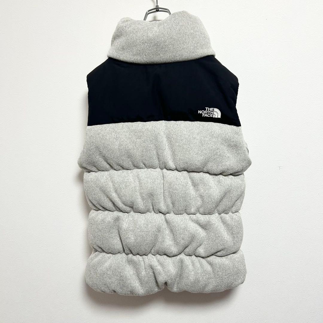 日本未入荷 海外限定 ノースフェイス ダウンベスト ニット 700FP