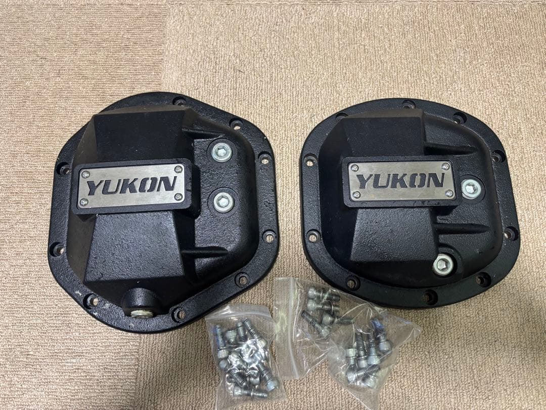ラングラーjk Yukon Gear&Axle デフカバー　前後セット Yukon