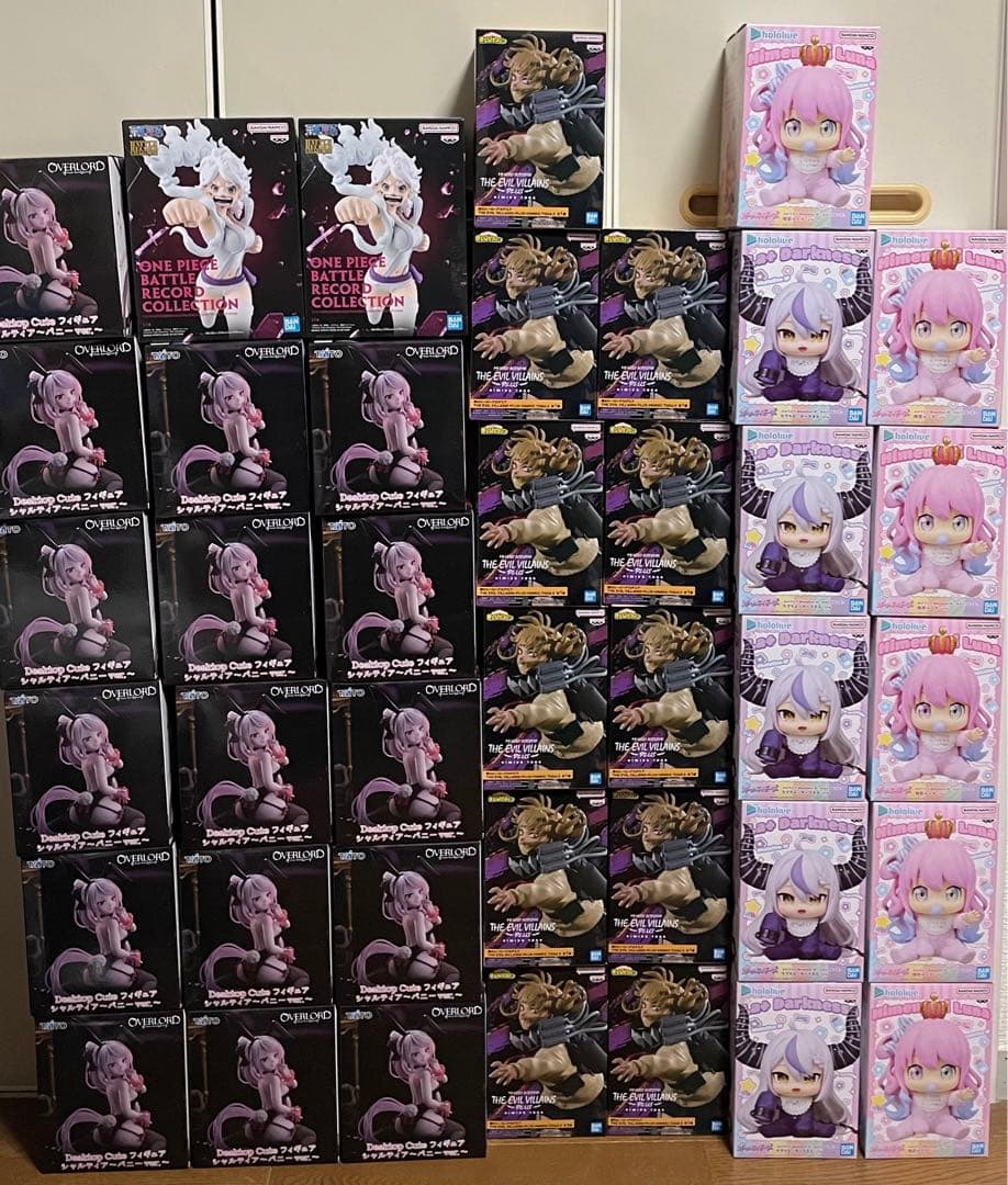 ホロベイビーズ　ラプラス　姫森ルーナ、ボニー、シャルティア、トガヒミコ　全40個 ホロベイビーズ ラプラス 姫森ルーナ、ボニー、シャルティア