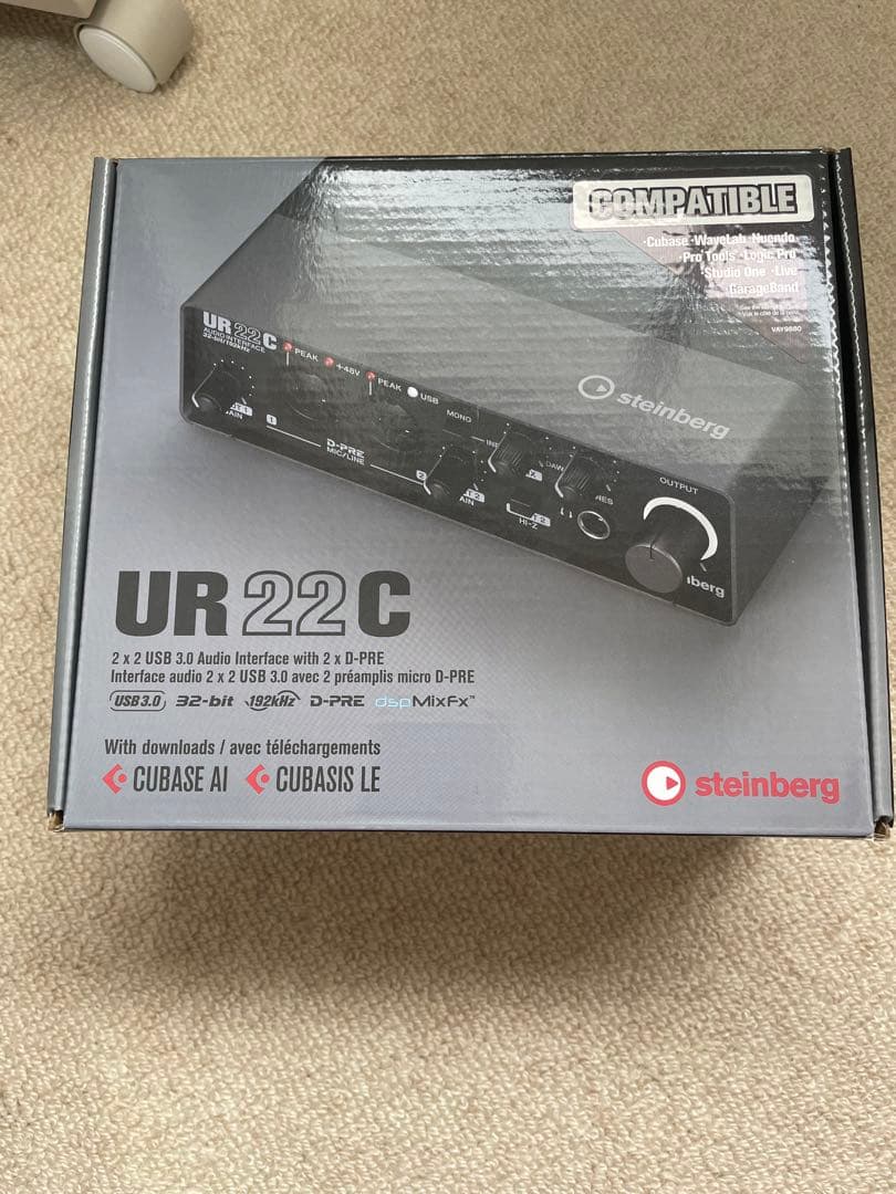 Steinberg UR 22 C USBオーディオインターフェース USBオーディオインターフェイス UR22C RD レッド＆ブラック STEINBERG