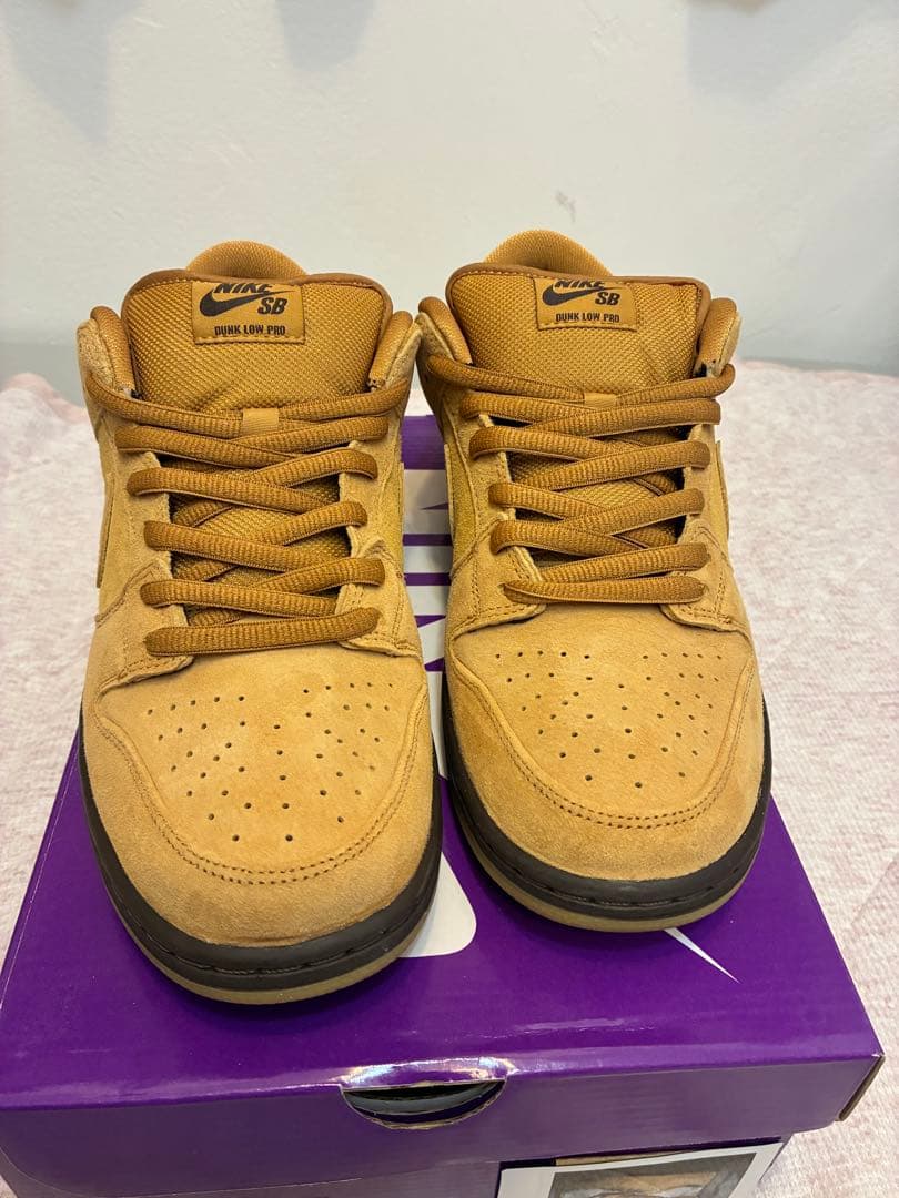NIKE sb dunk low ウィート Nike Dunk Low Retro SE Wheat Gum - Droper