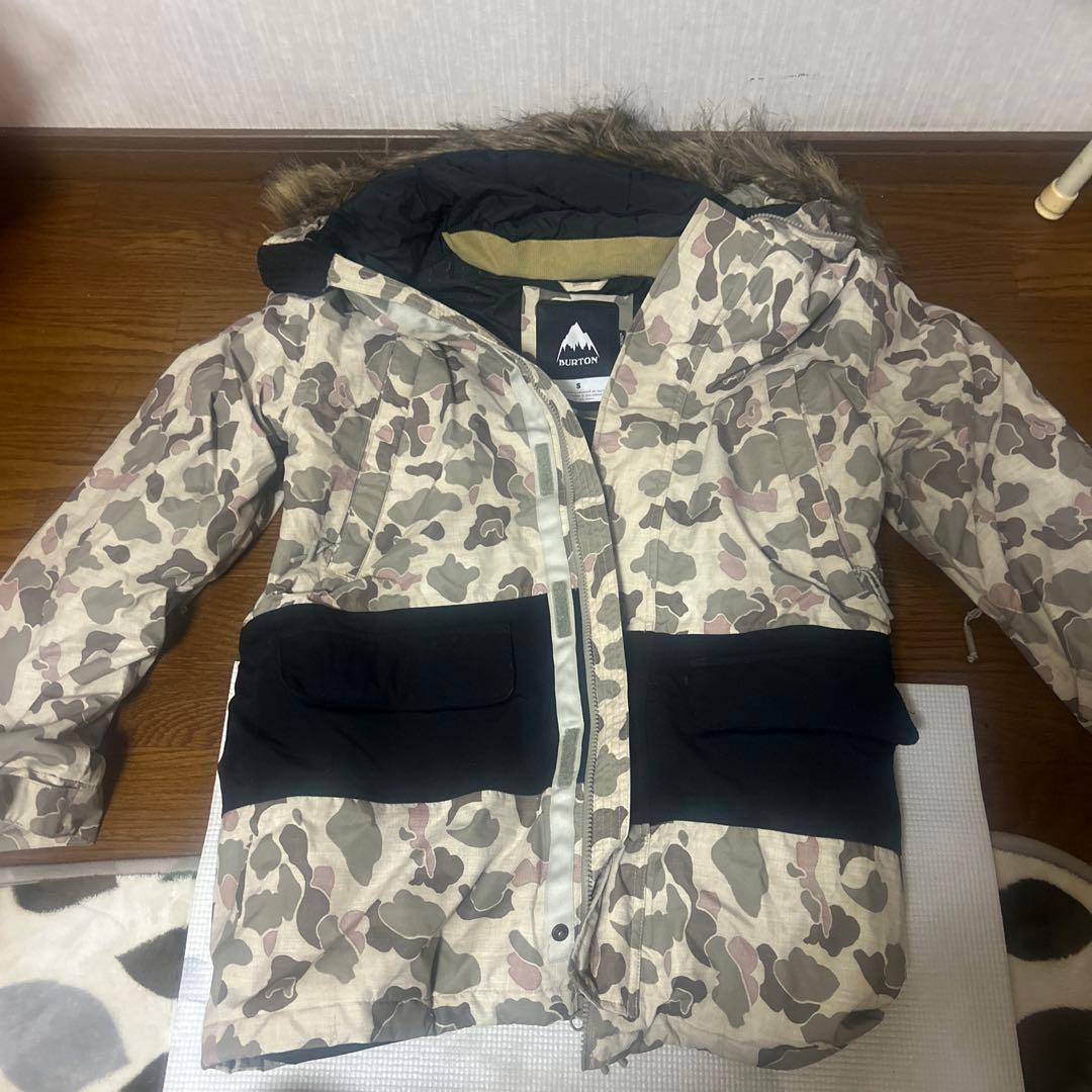 BURTON 迷彩柄 スノーボードジャケット S BURTON（バートン） 25-26 2026 BURTON キッズ ジュニア Kids' Skimmer
