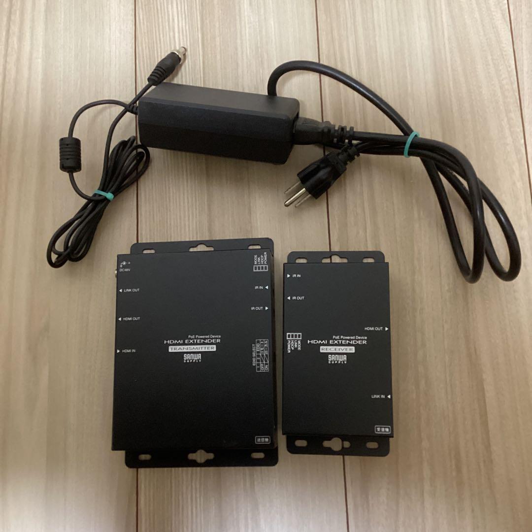 その他 VGA-EXHDPOE2 VGA-EXHDPOE2【PoE対応HDMIエクステンダー（セットモデル）】受信機側
