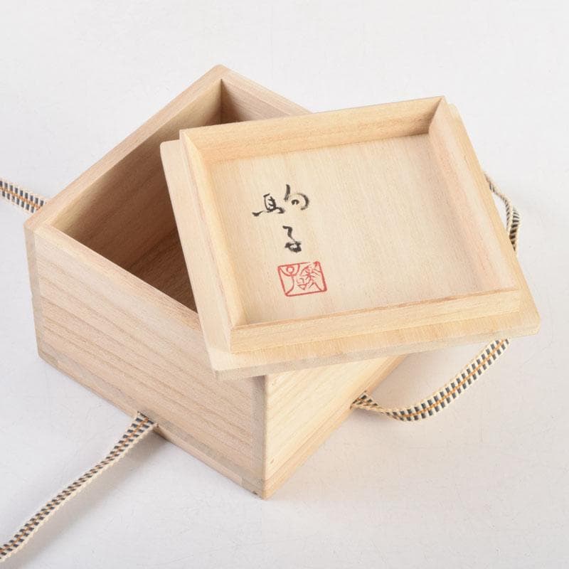 陶芸家 黒部駒子作 染付 金魚 水滴 書道具 共箱 V 8848 - メルカリ