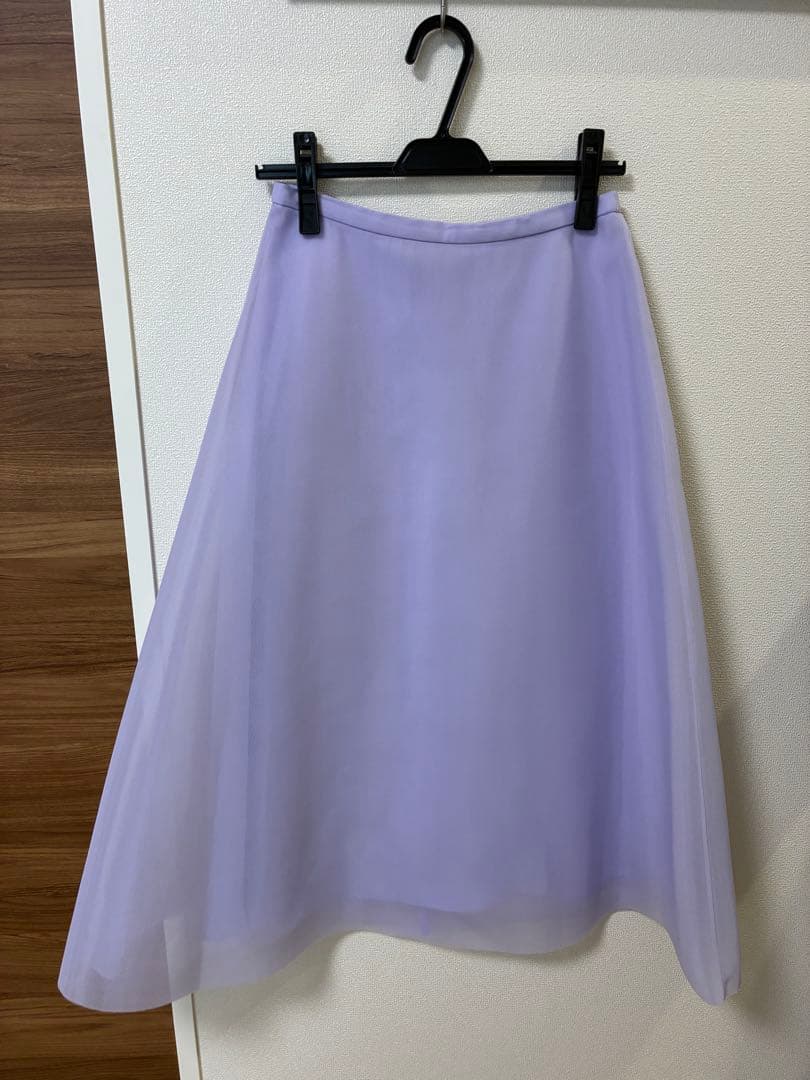 【新品】 STRAWBERRY-FIELDS スカート　パープル STRAWBERRY-FIELDS（ストロベリーフィールズ）｜スカート アイテム詳細
