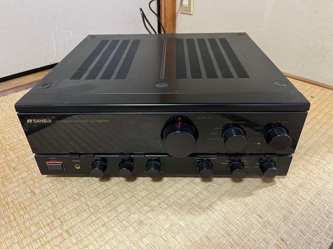 【ジャンク】 SUNSUI サンスイ アンプ au-α607DR SANSUI AU-α607DR Phono Circuit Performance? Cartridge Comparison V