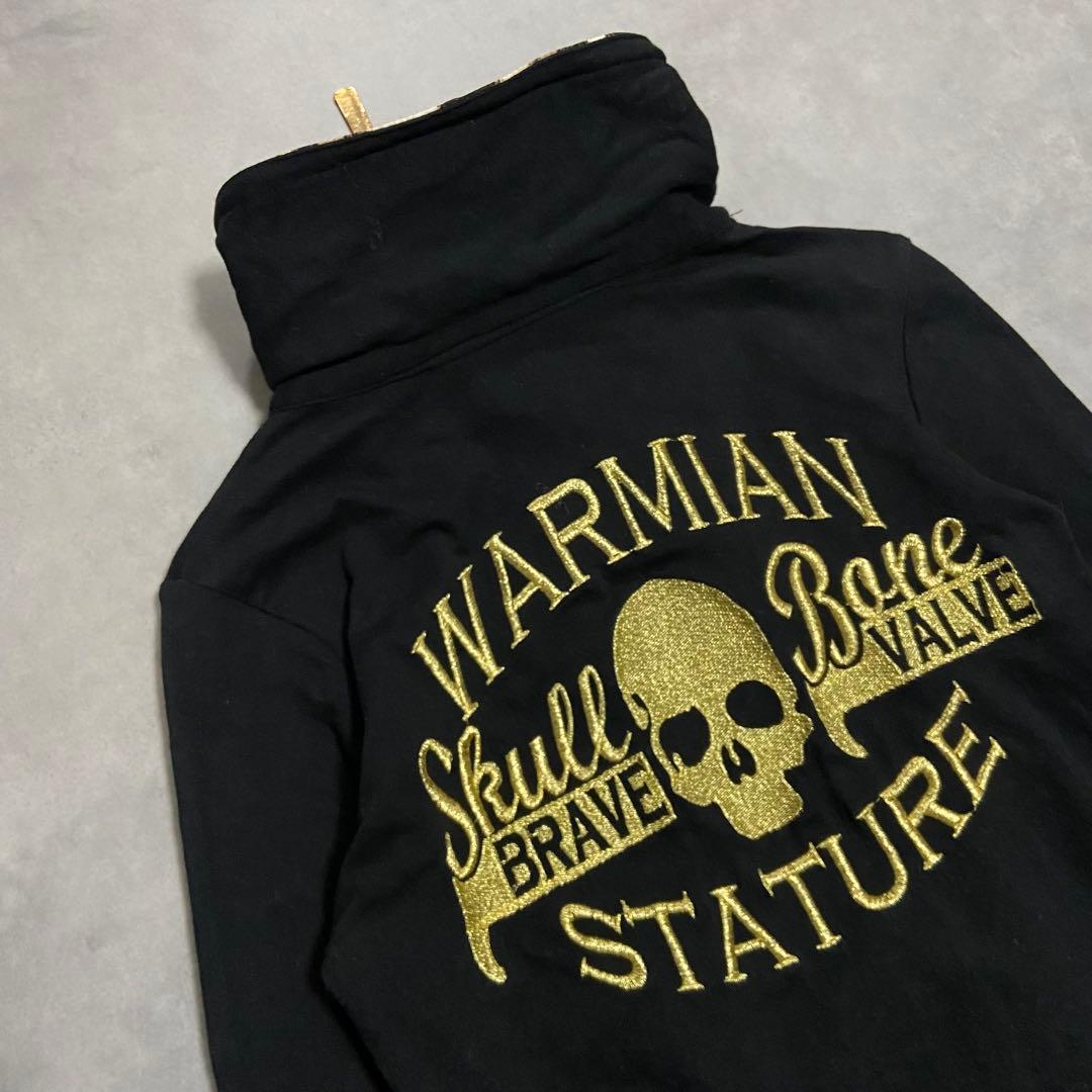 平成ギャル d.i.a ブルゾン 十字架 ドクロ ヒョウ柄 グランジ CE63