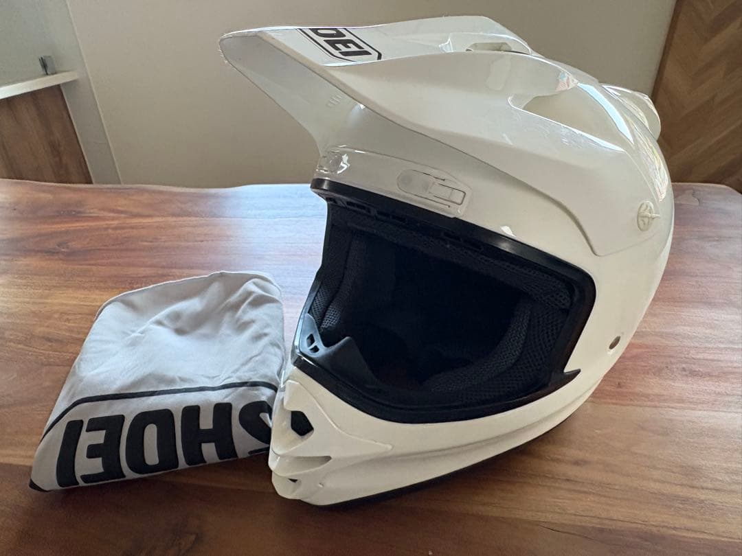 SHOEI オフロードヘルメット VFX-DT ホワイト VFX-WR SHOEI 安心の日本製 SHOEI品質 Made in Japan フルフェイス