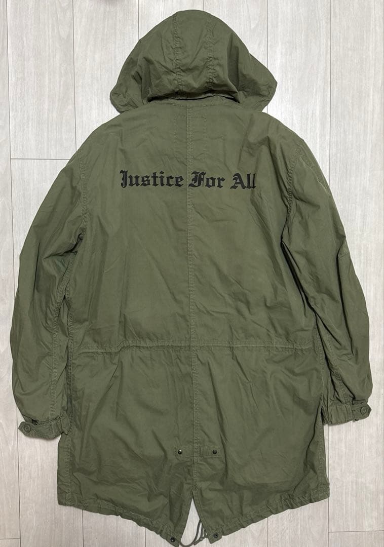 超希少！Supreme カニエ着 Justice for all モッズコート ☆Supreme×アキラコラボ!!☆AKIRA☆フィッシュテイルパーカー (Supreme