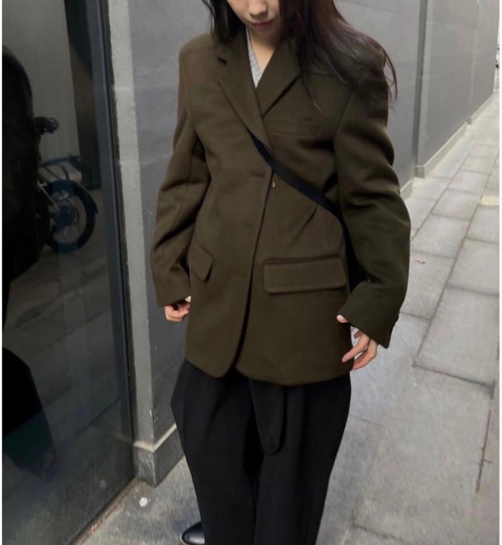 ジャケット・アウター OHOTORO Hanging2wayjacket ohotoro Hanging 2 Way Jacket カーキー ジャケット - メルカリ