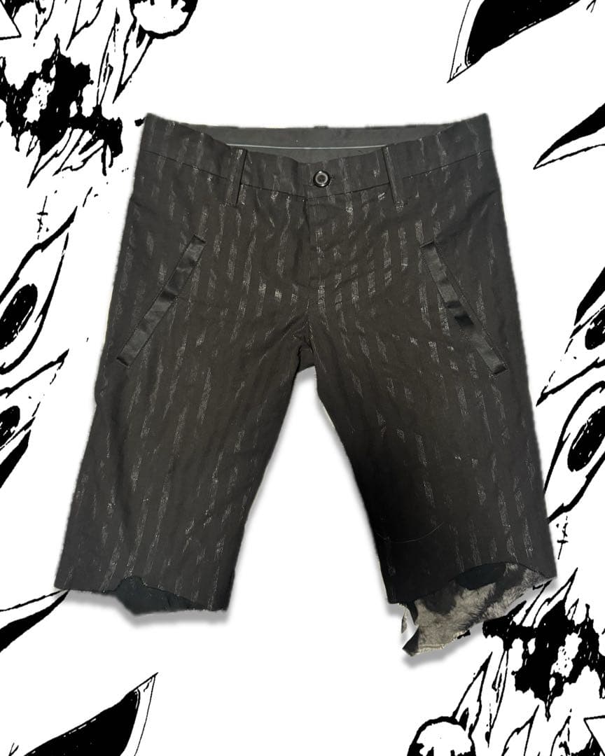 if six was nine ストライプ ハーフパンツ IF SIX WAS NINE（イフシックスワズナイン）の「IF SIX WAS NINE・LU