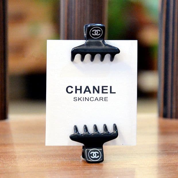 CHANEL 正規ノベルティ ミニヘアクリップ アクセサリー 非売品 髪どめ