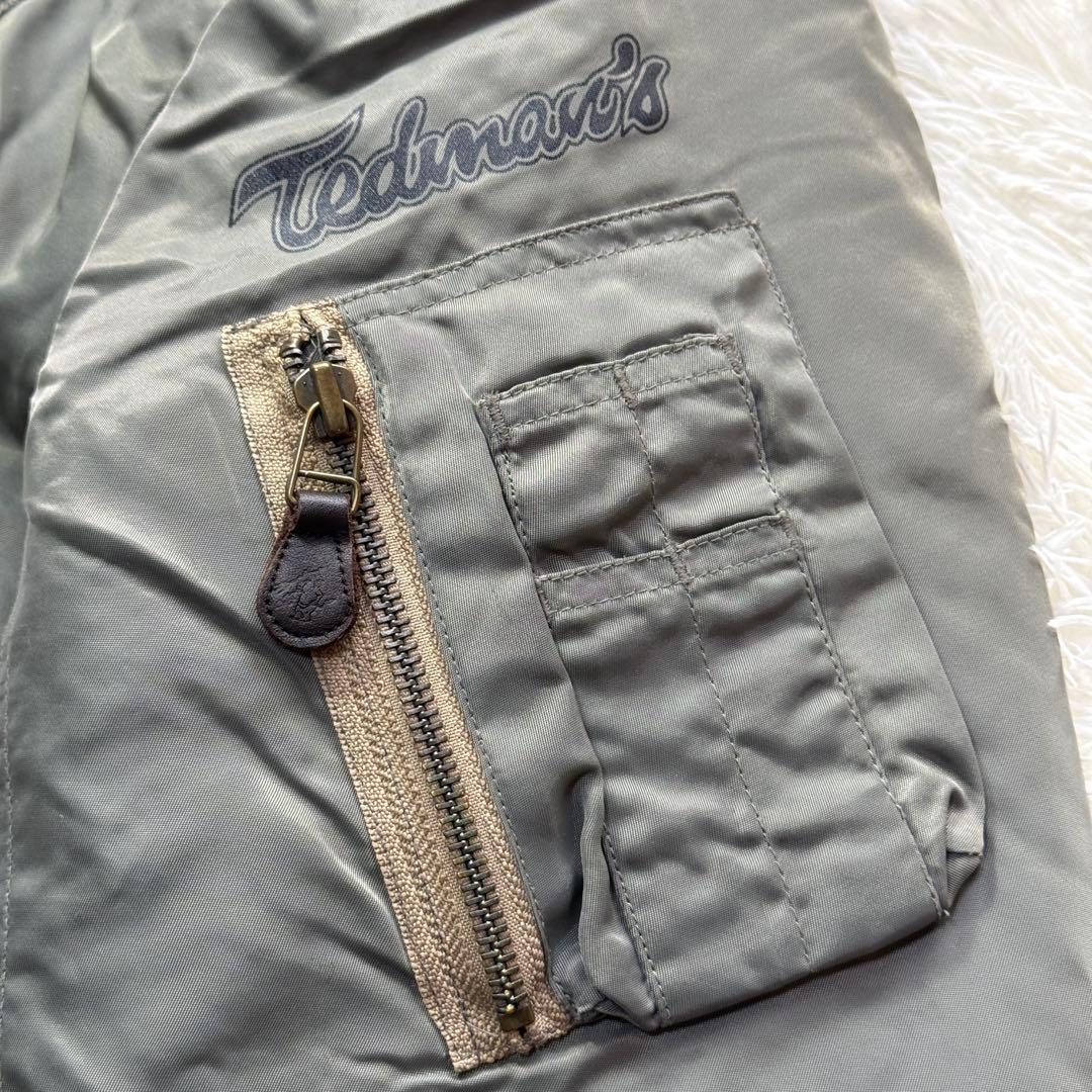 希少】テッドマン Limited MA-1 フライトジャケット L 超短丈 - メルカリ