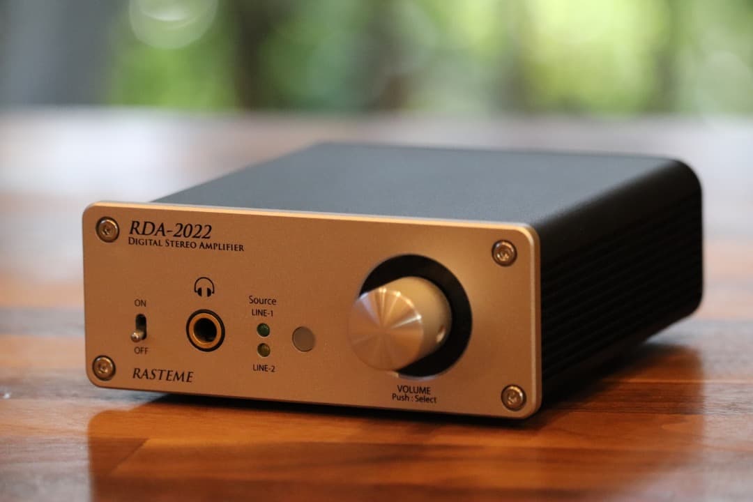 RDA-2022 デジタルステレオアンプ ラステーム、電子ボリューム搭載のデジタルプリメイン「RDA-2022