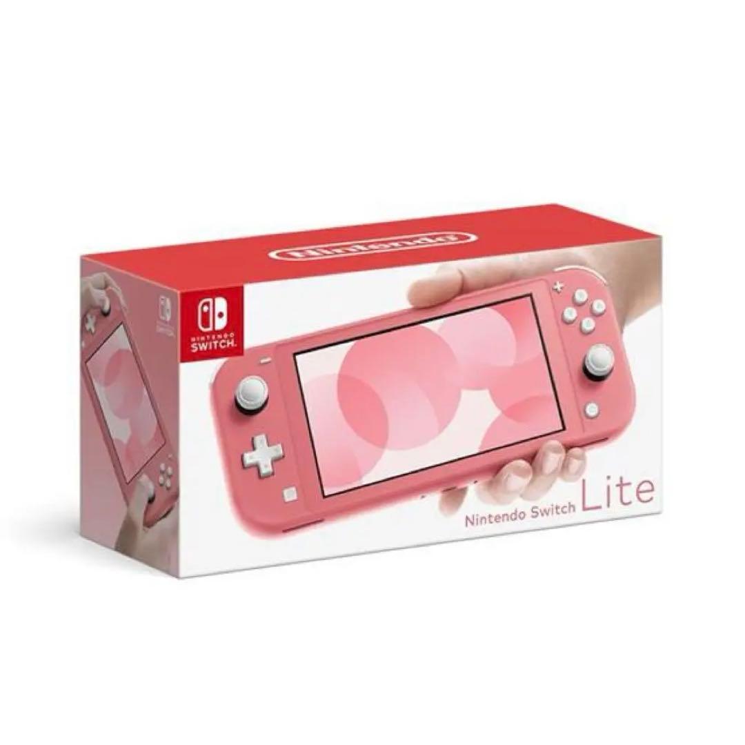 新品・未使用】Nintendo Switch Lite ピンク ＋保護フィルムの通販はau