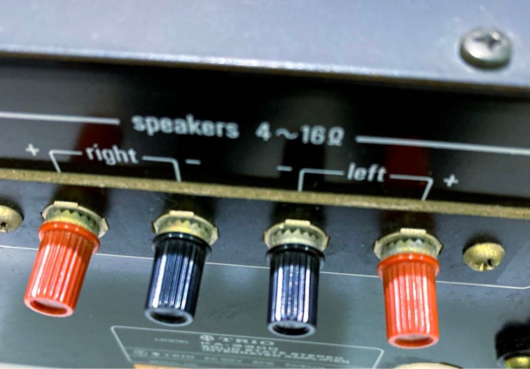 TRIO プリメインアンプ KA-3300 動作品トリオ - メルカリ