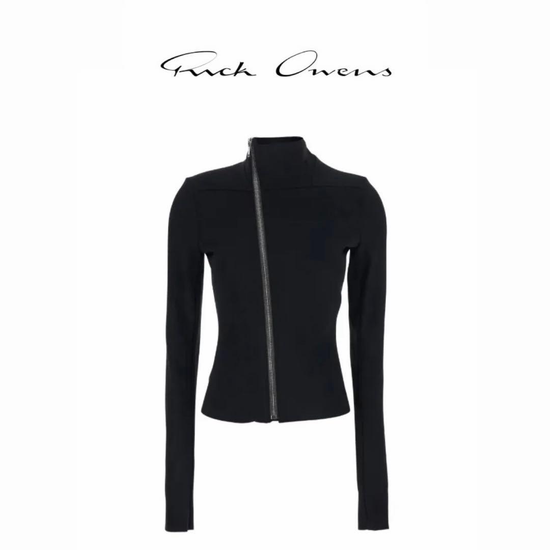 Rick Owens lilies zip-up jacket リックオウエンス Rick Owens（リック・オウエンス） パーカー ZIPPED HOODIE LONG