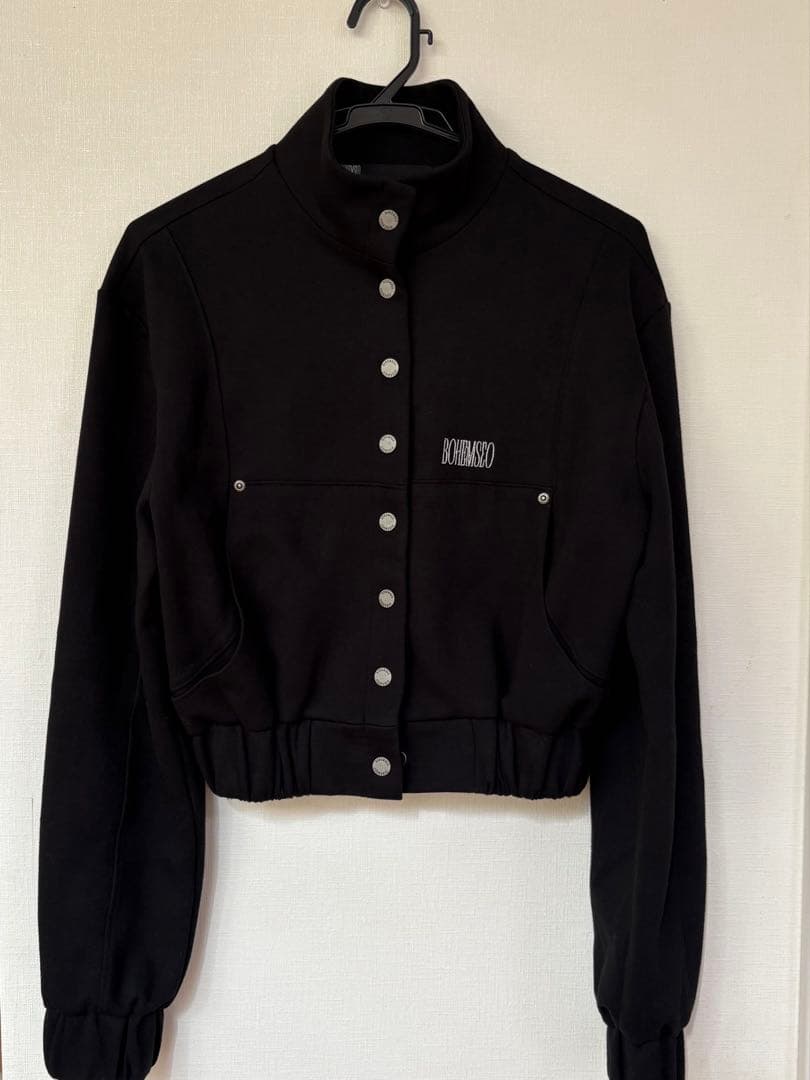 bohemseo bohemianseoul ジャケット　美品 BOHEMIAN SEOUL] 23VER. LEATHER DUCK DOWN METAL LOGO PADDING 正規品