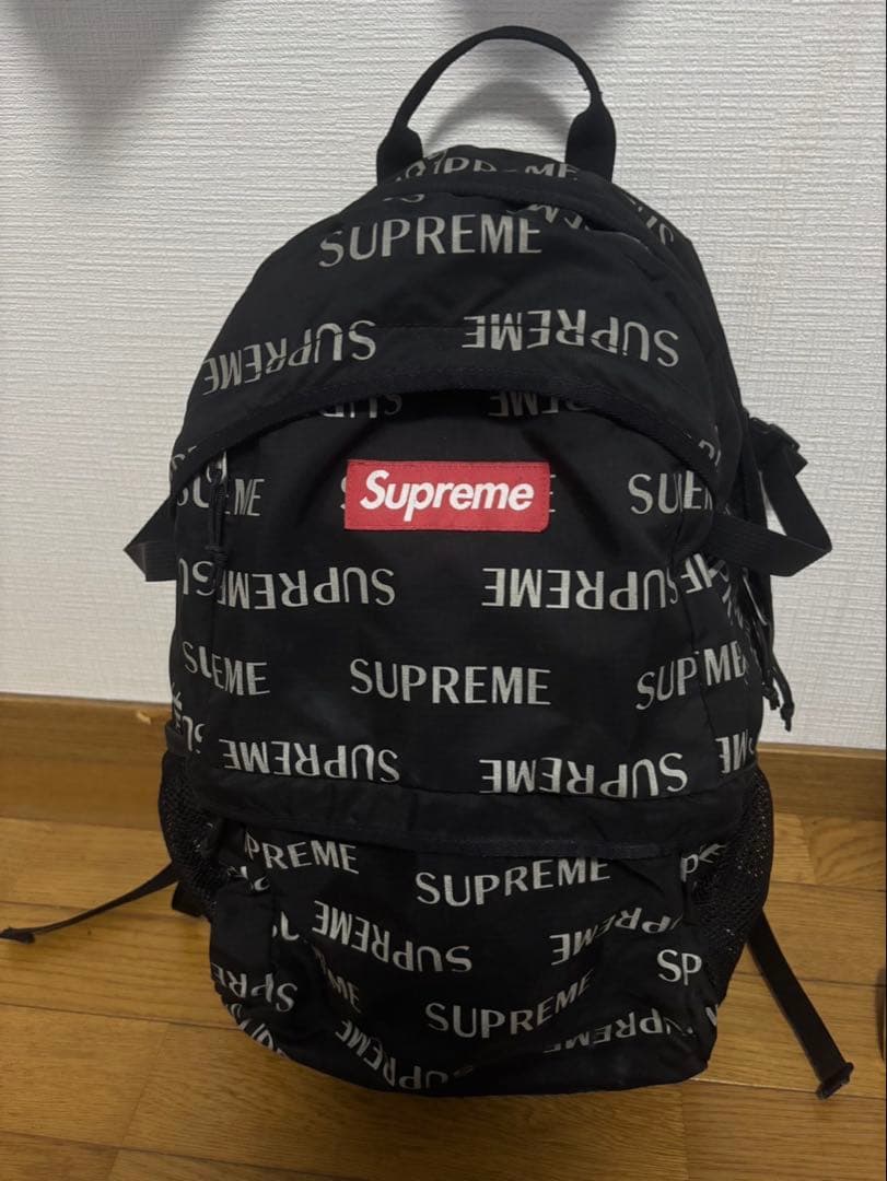 (値下げ相談可) Supreme リュック/バックパック Supreme シュプリーム 22SS Backpack バックパック リュック ブラック