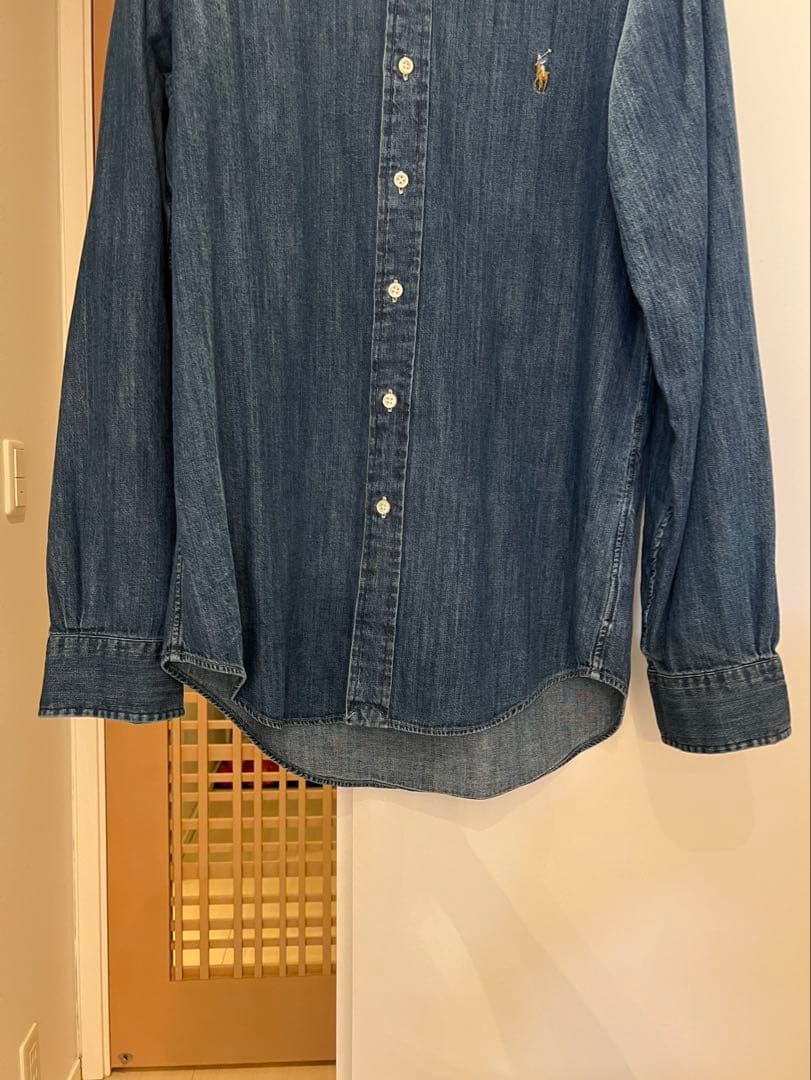新品同様】山P着用 ラルフローレン デニムシャツ クラシックフィット M