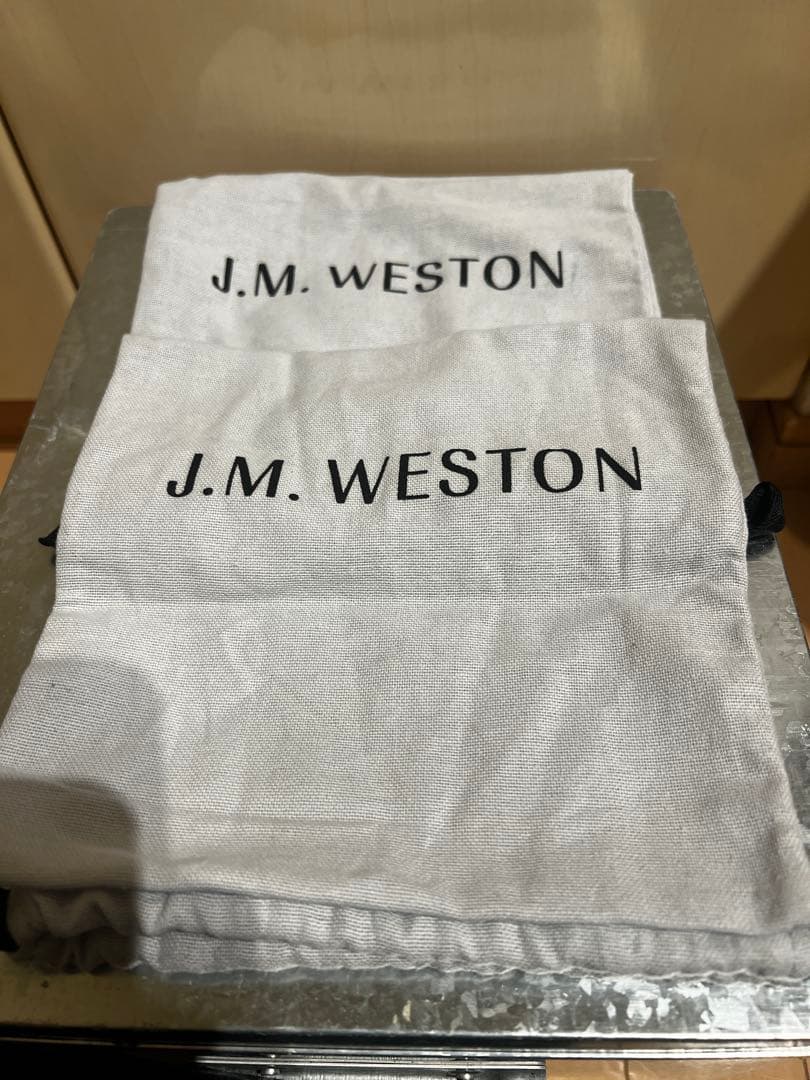 【美品】J.M. WESTON GOLF 7D 26.5cm シューツリー付き