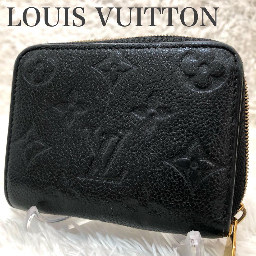 なおと✨ルイヴィトン ケース ジッピーパース ブラック LOUIS VUITTON（ルイ・ヴィトン） （未使用 展示品）ルイ ヴィトン