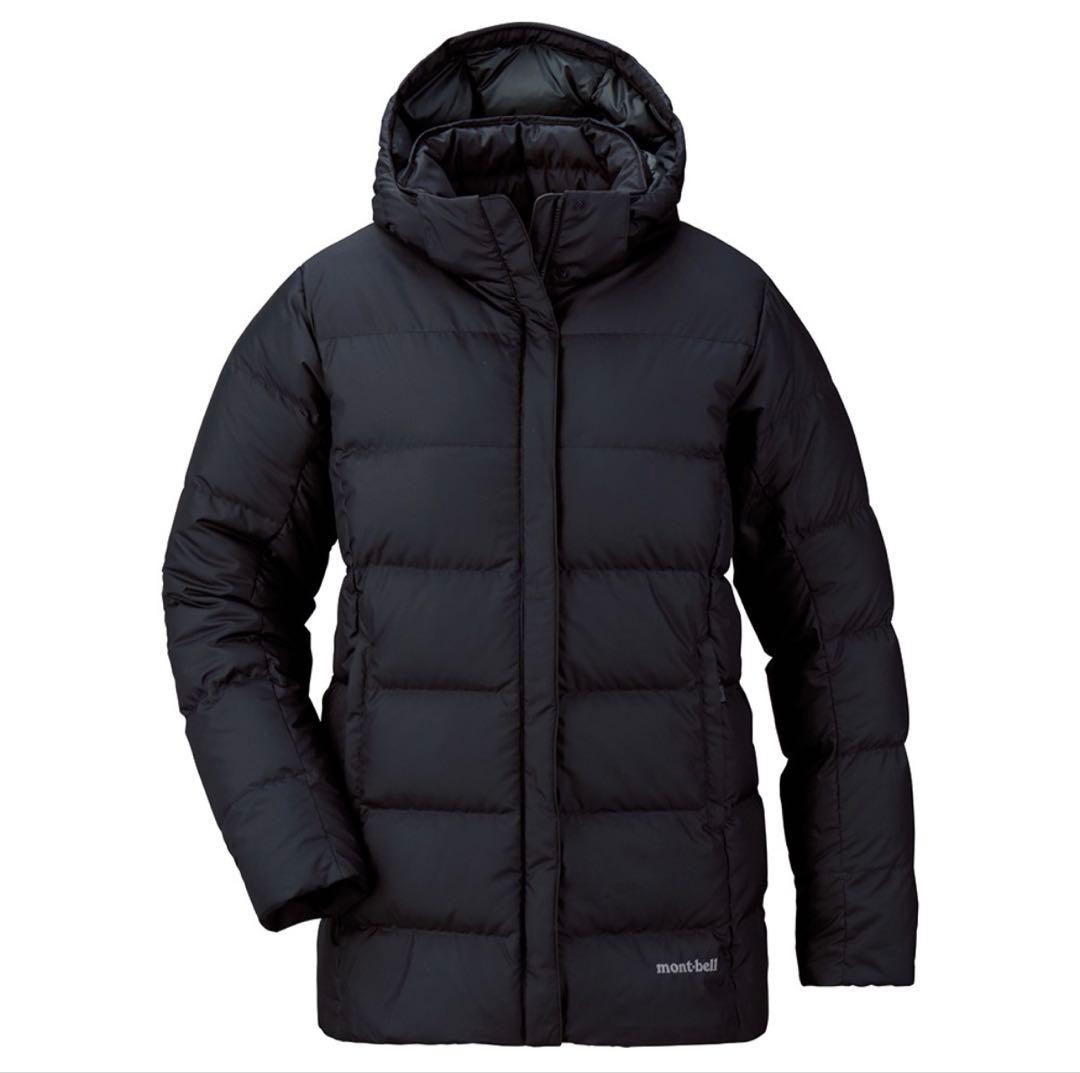 montbell 黒 トラベルダウンパーカ　Women's XL モンベル mont-bell トラベルダウンパーカ Women's （ブラック