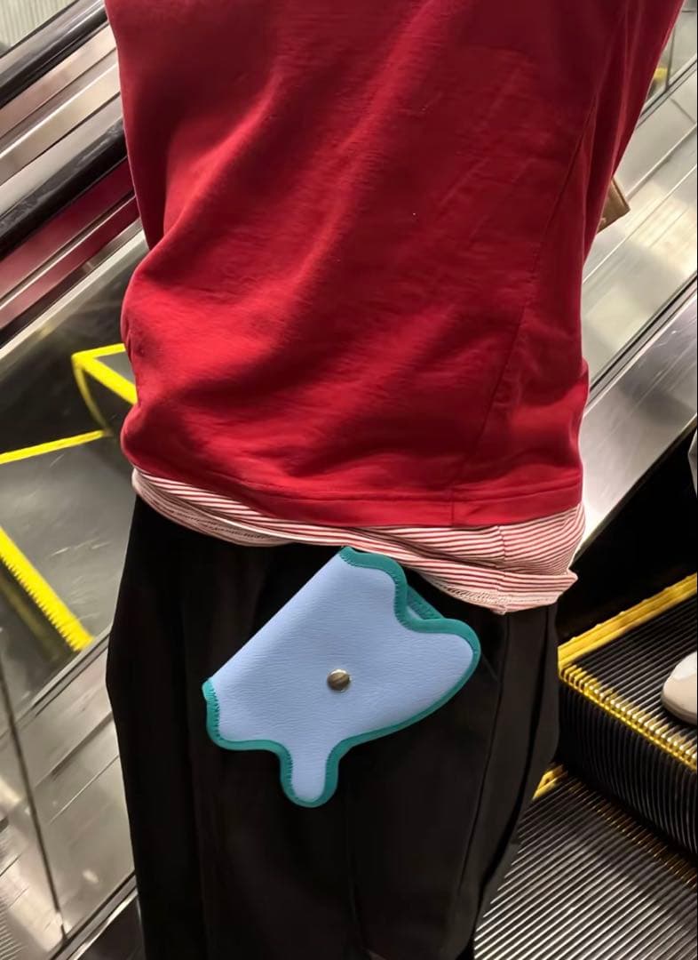 nori enomoto wave mini chain ブルー - メルカリ