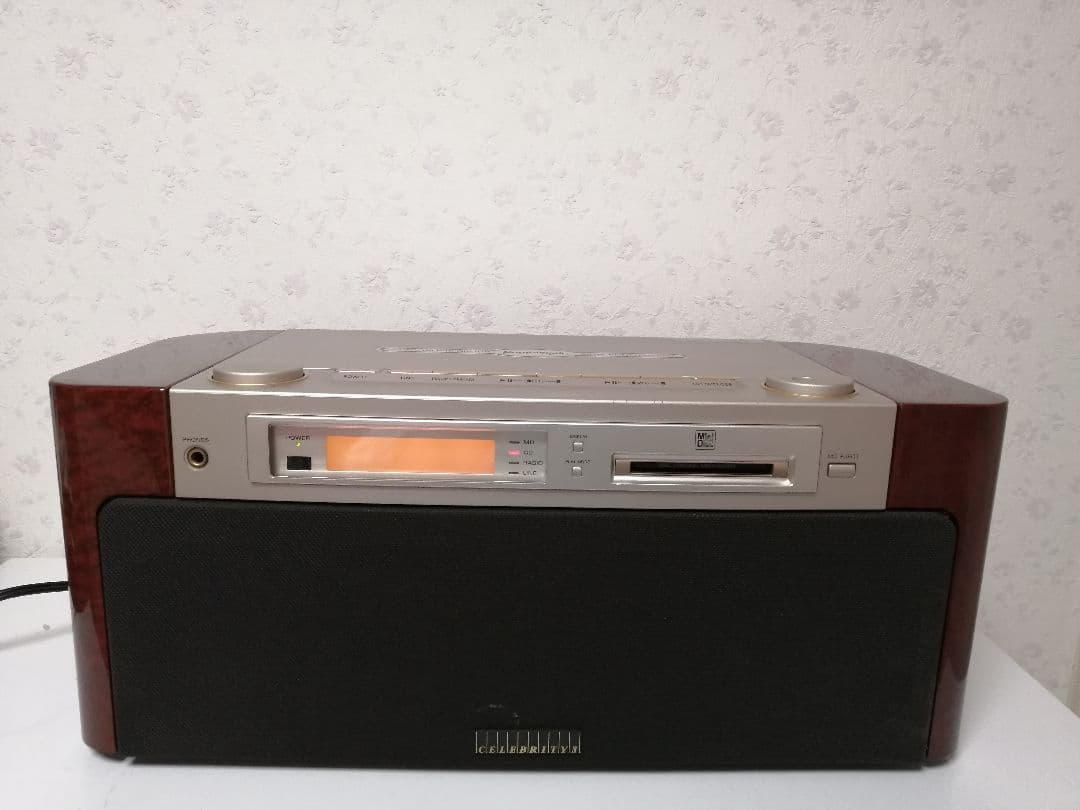 SONY CD/MDコンビネーション高級ラジカセ セレブリティ MD-7000 - メルカリ