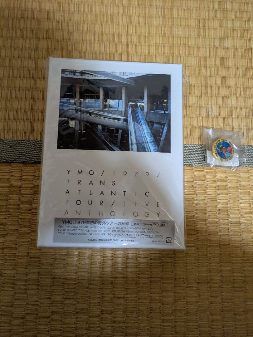 邦楽 YMO 1979 TRANS ATLANTIC TOUR LIVE YMO、1979年のライブボックスから単独発売第3弾、ロンドン(2回目