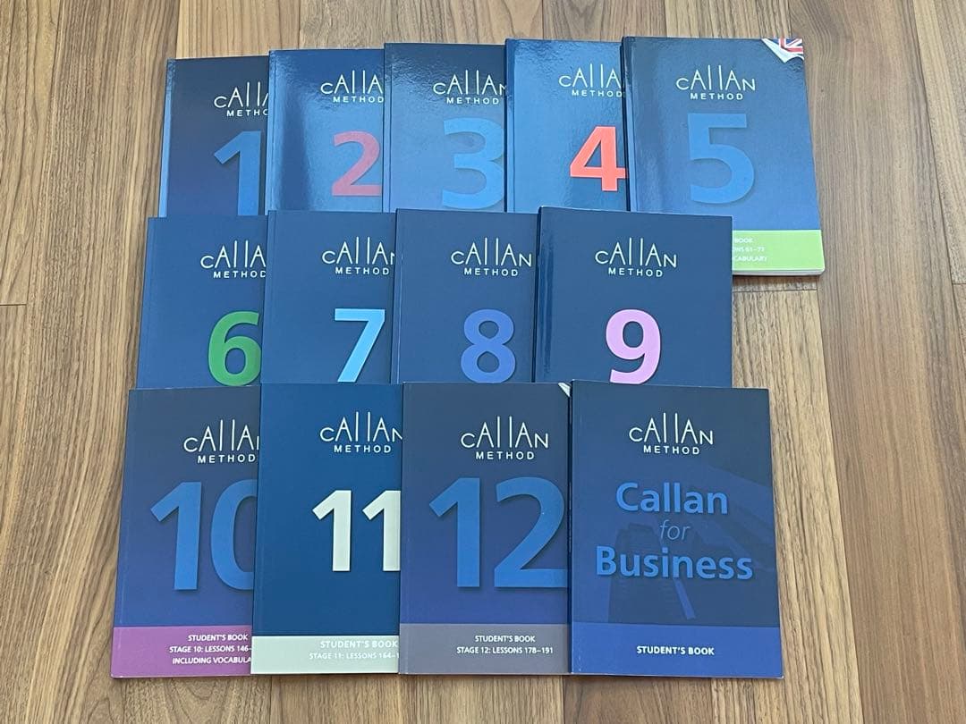 カランメソッド全12冊+ビジネスカラン ペーパーブック版/Callan カランメソッド テキスト何が変わる？2023年改訂版3rd Edition | 大人