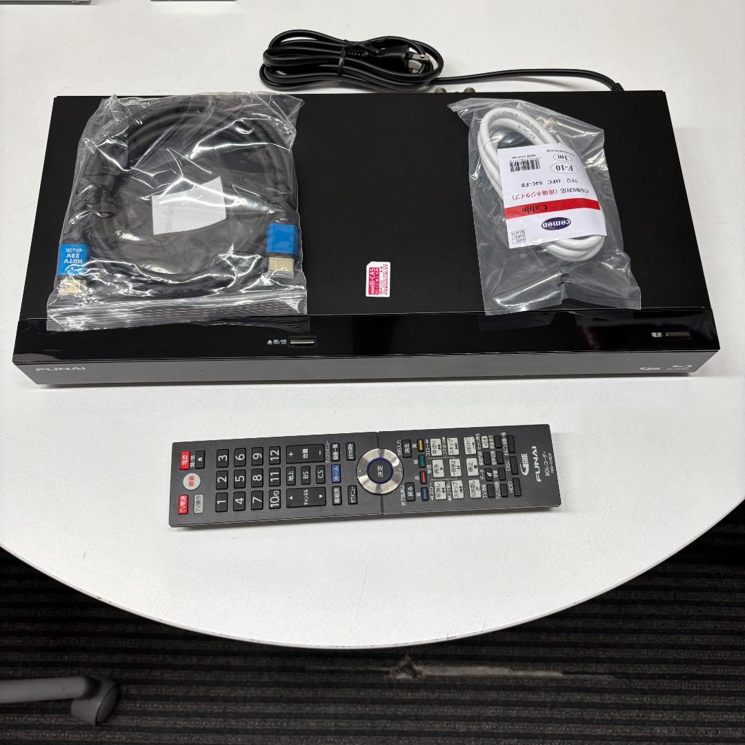【完動・付属品フルセット】W録 FUNAI BDレコーダー 録画1TB FUNAI、UHD BD/1TB HDDで約49,800円のBDレコーダ。AI録画6機種 - AV Watch