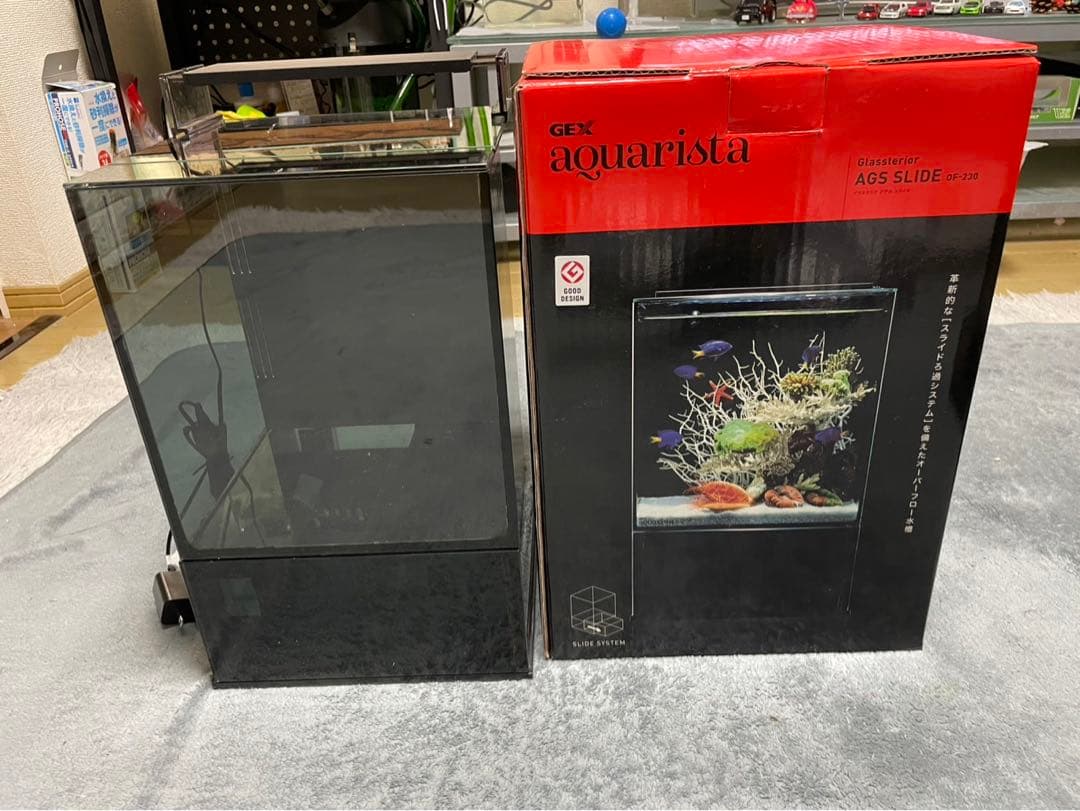 GEX aquarista AGS-SLIDE OF-230 水槽 GEX aquarista『Glassterior AGS SLIDE OF-230』登場