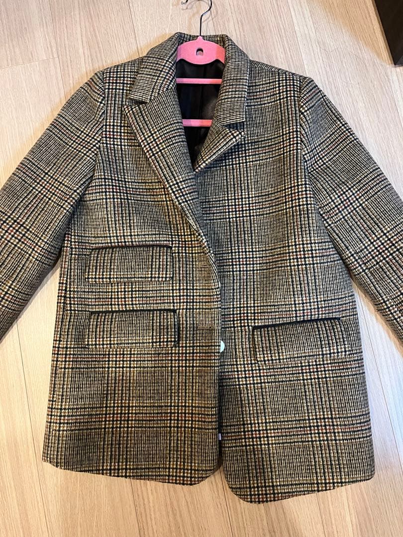 shirocon チャンキーテーラージャケット yori チェック36 セットアップ対応】TRチェックWテーラードジャケット | COLONY 2139