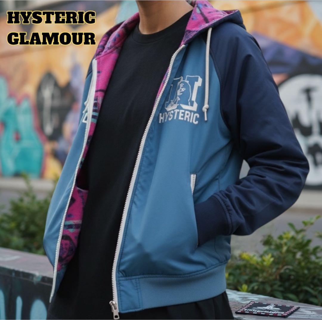 【希少】ヒステリックグラマー　ナイロン　マイクロフリース　フーデットブルゾン STYLING | HYSTERIC GLAMOUR ONLINE STORE ヒステリックグラマー