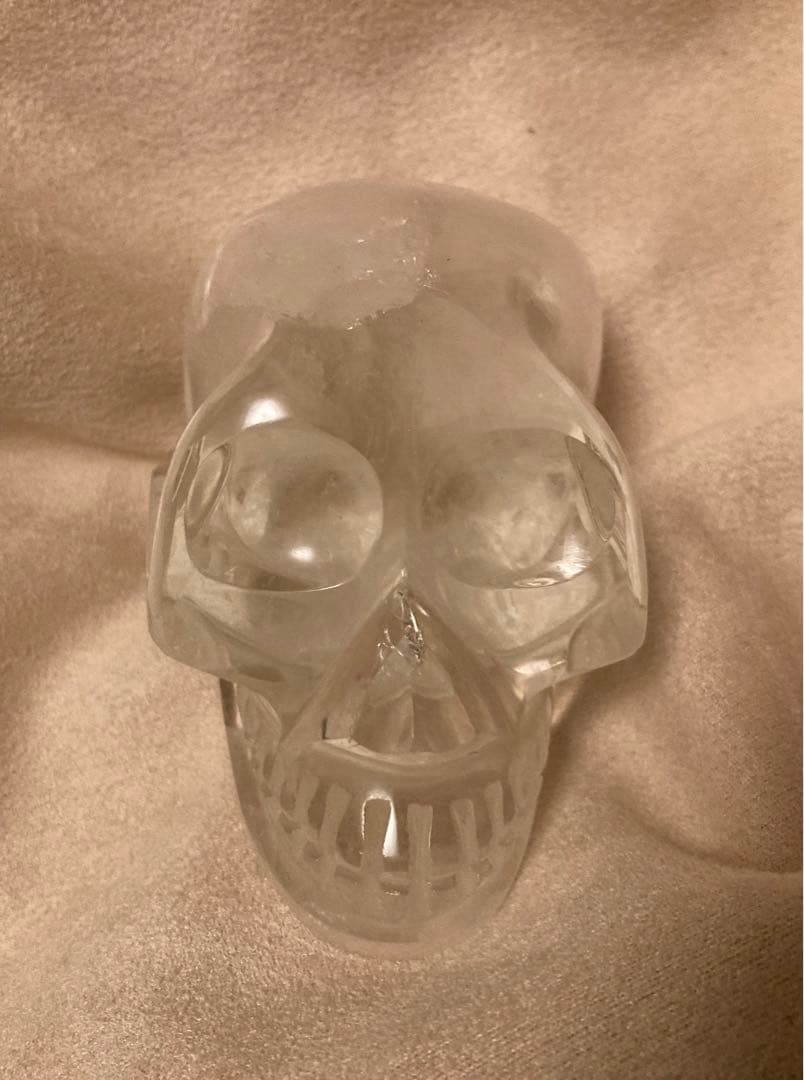 大 天然石 スカル 骸骨 ドクロ 良品 希少 クリスタルスカル 置物 虹有 楽天市場】〔D17-12〕入手困難 極上品質 超透明 水晶 ドクロ