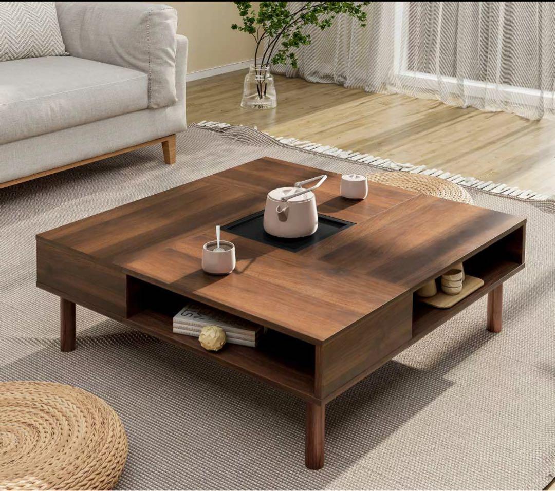 【未使用品】WAMPAT コズエ ローテーブル W02K2081A 楽天市場】WAMPATローテーブル センターテーブル 正方形 木制 コーヒー