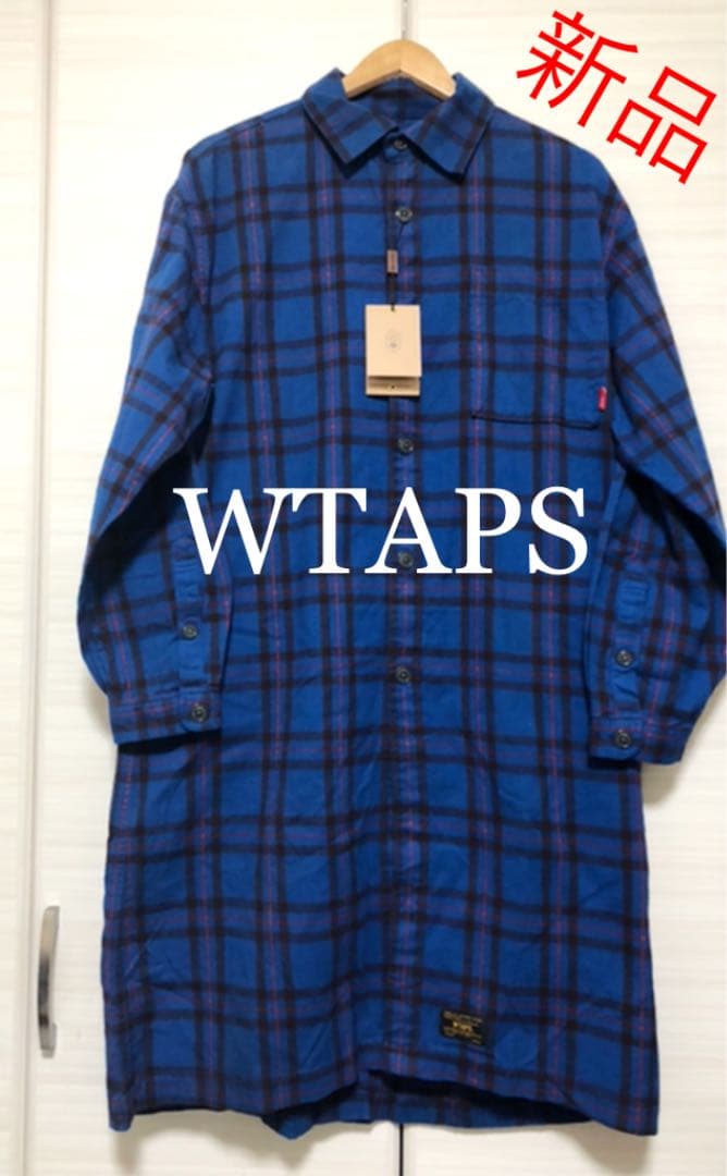 新品・未使用　WTAPS 長袖　シャツ　ワンピース　日本製 新品・未使用 WTAPS 長袖 シャツ ワンピース 日本製 新品・未使用