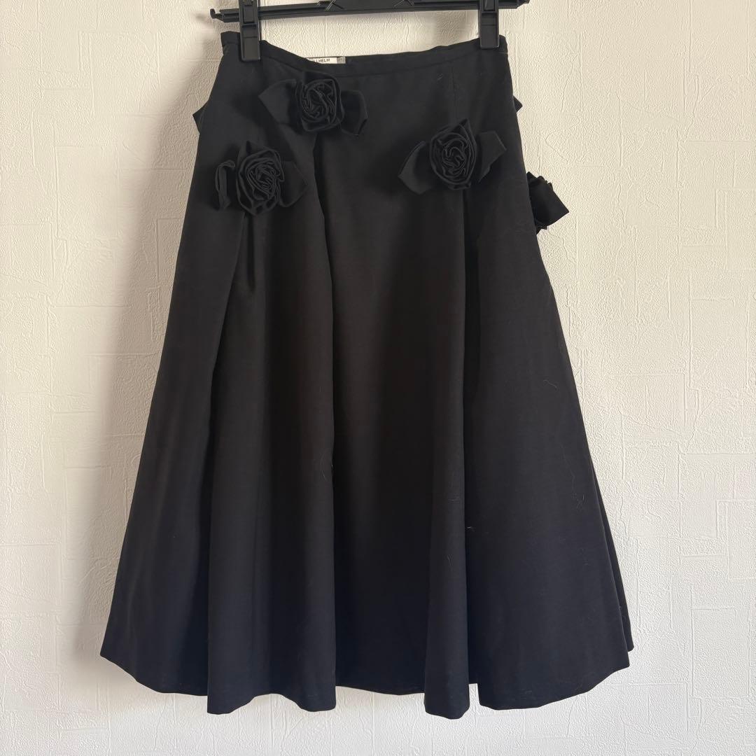 Bernhard Willhelm 花モチーフスカート アーカイブ LOULOU WILLOUGHBY（ルルウィルビー） スカート 「LOULOU WILLOUGHBY
