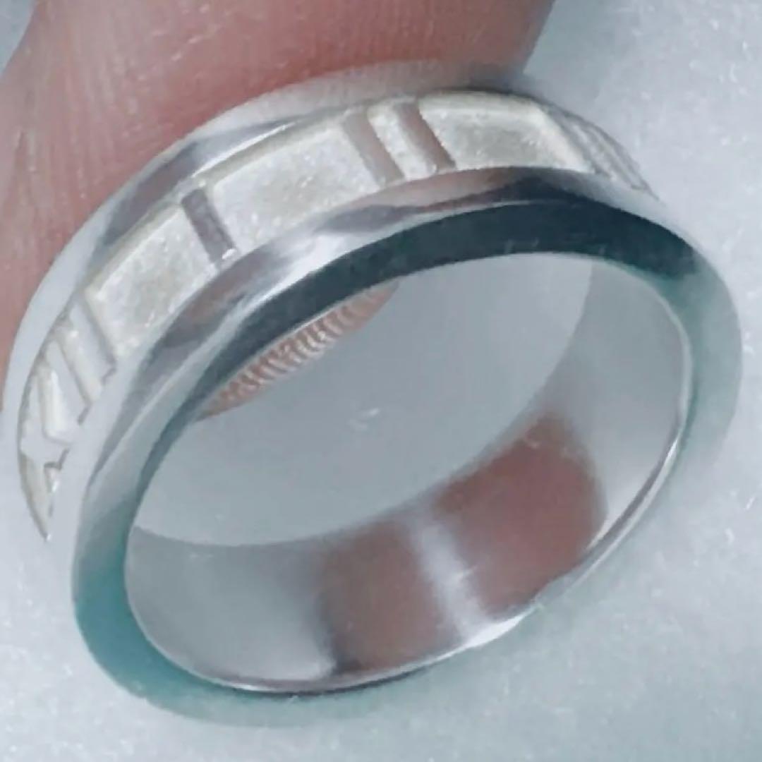 極美品 TIFFANY オールド ティファニー アトラスリング シルバー 10号