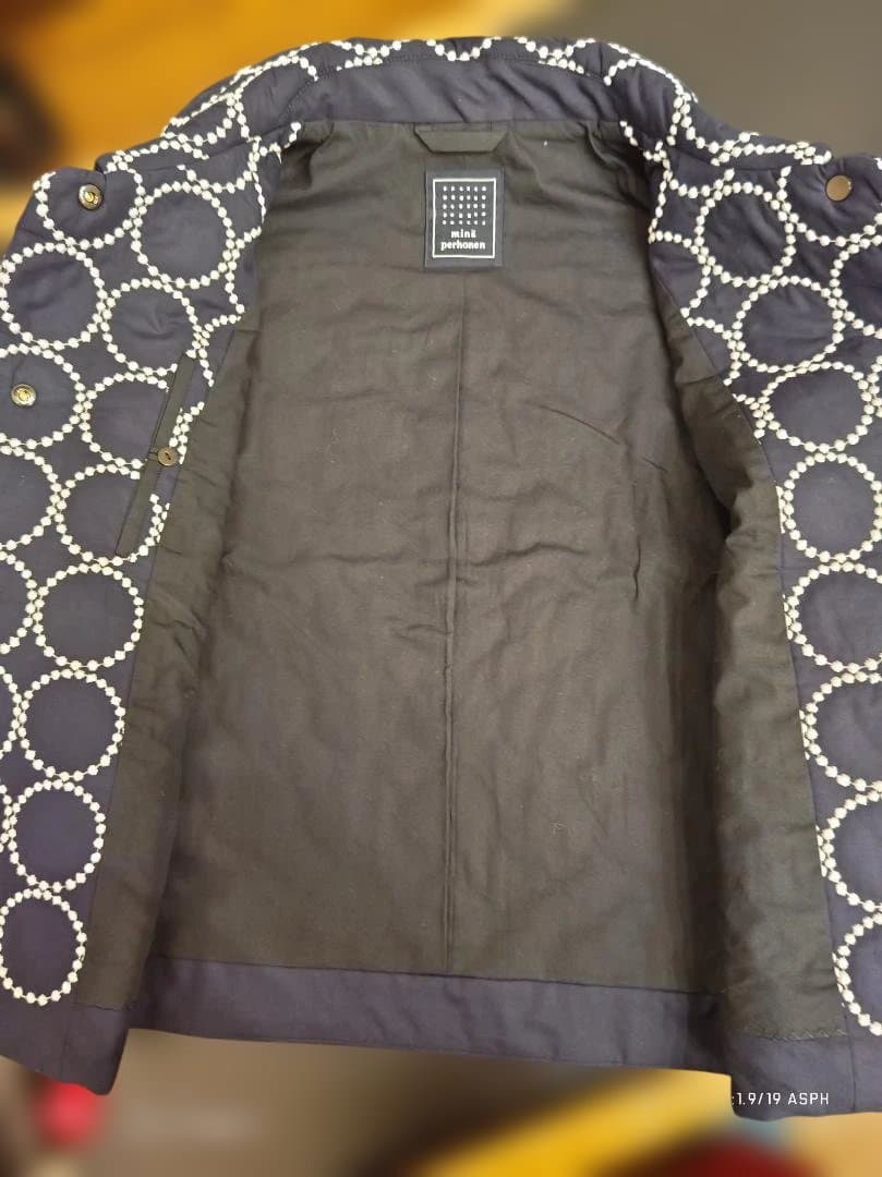 2025AW 完売 直営店限定 ミナペルホネン タンバリン 中綿ジャケット