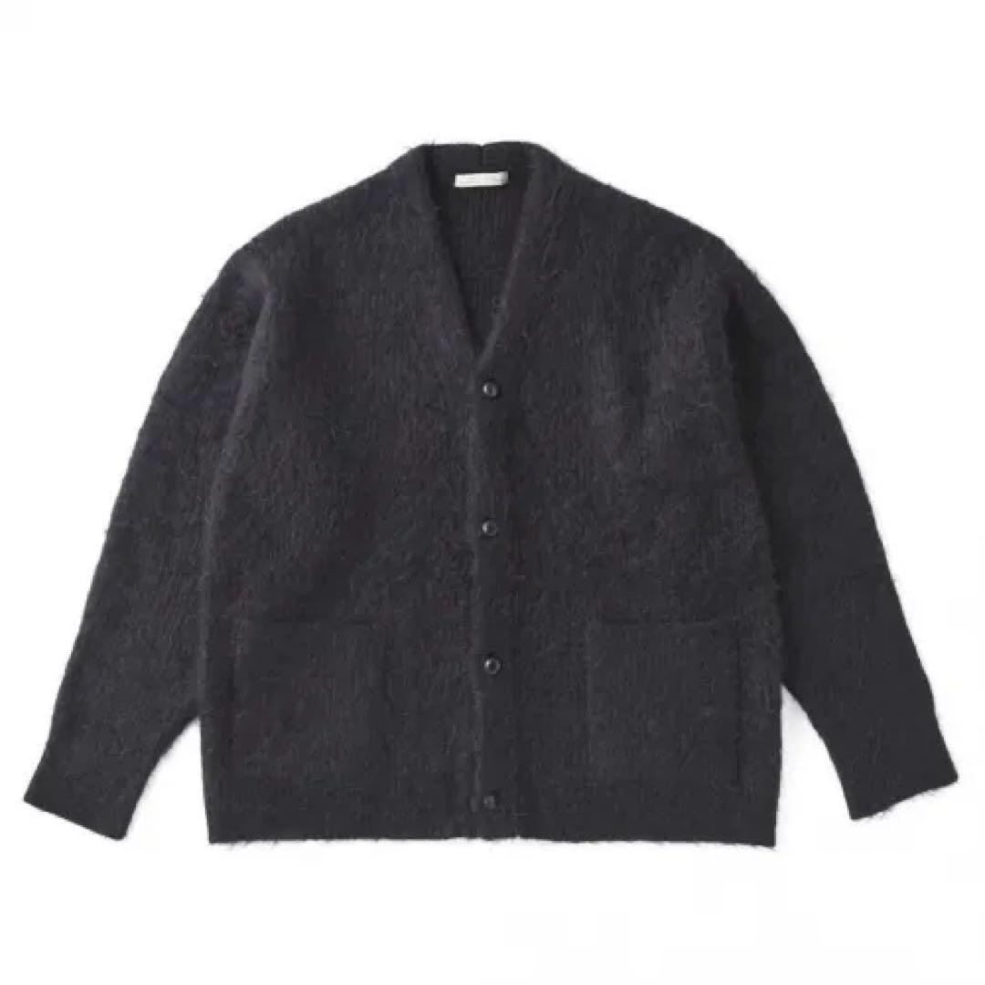 トップス oldjoe 24FW BLENDED ALPAKA CARDIGAN OLD JOE(オールドジョー) -BLENDED ALPAKA CARDIGAN(ONYX