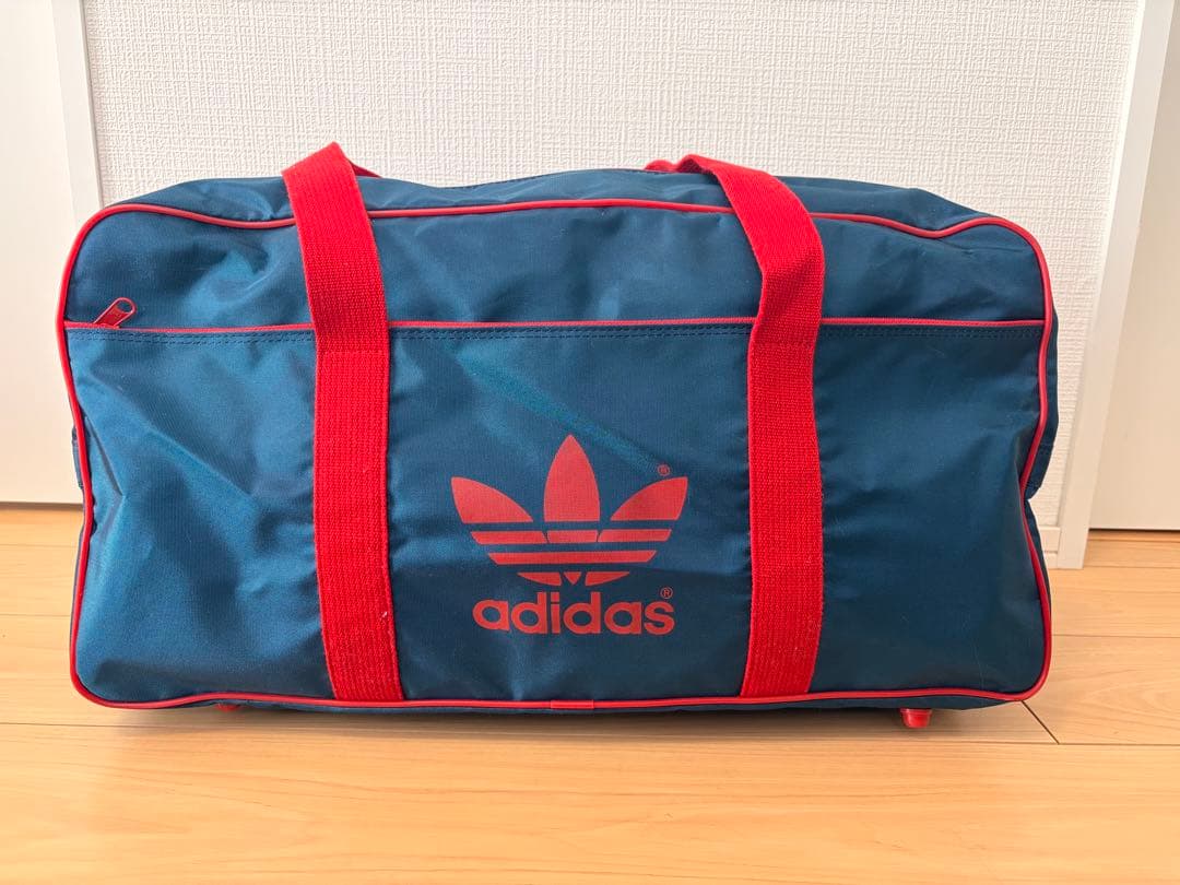 【希少】アディダス ビンテージ 80's ボストンバッグ 80s アディダス adidas ヴィンテージ ボストンバッグ レトロ エナメル