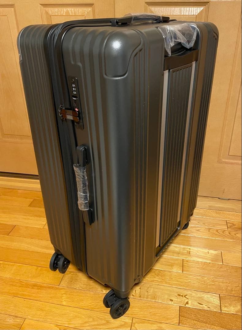 新品】スーツケース Lサイズ 止水ファスナー 拡張機能付き 日本企業