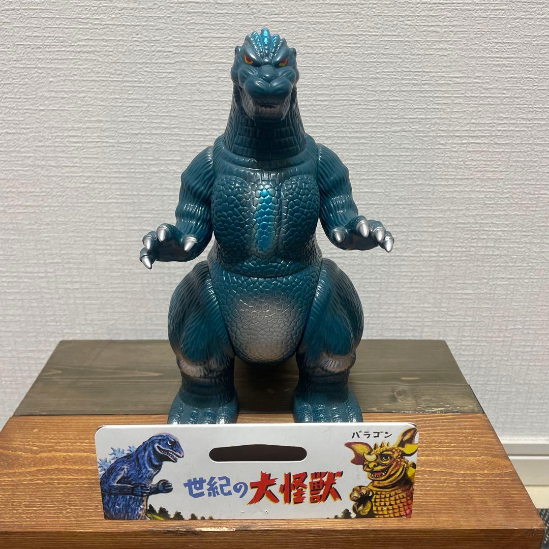 マルサン　ゴジラ　1989 ビオゴジ 350 classic blue ver. 東急ハンズ渋谷店 でのソフビ黄金週間にマルサン製「GODZILLA1989