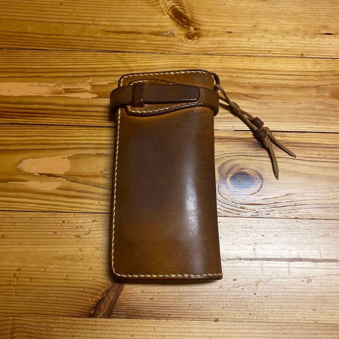 天神ワークス 長財布 LW05 タン - メルカリ